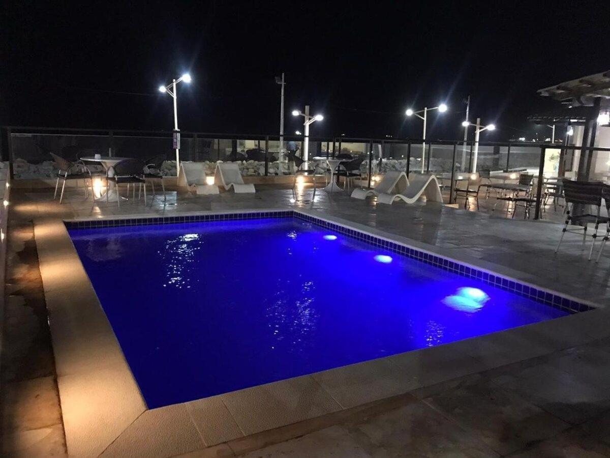 703 Lindo Flat Mobiliado Com Vista Lateral Mar Na De Iracema